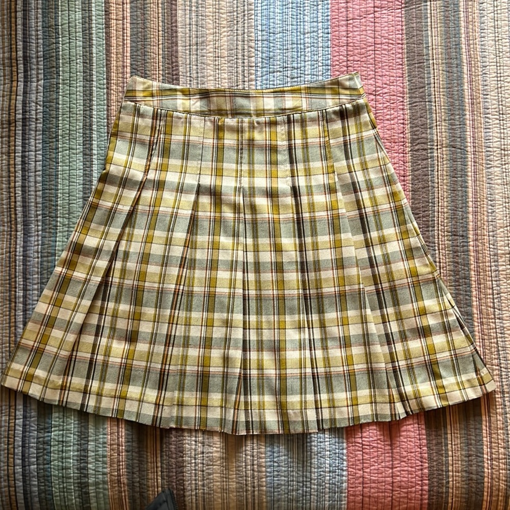 Merona Plaid skirt
